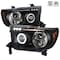 Spec-D Tuning 07-11 Toyota Tundra Halo LED Projector Black 2LHP-TUN07JM-TM - alternate 1